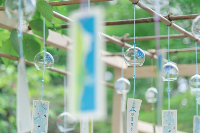 美瑛神社の風鈴