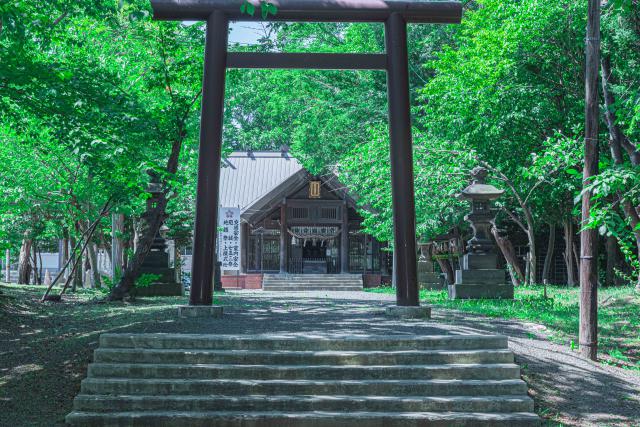 錦山天満宮の境内の様子