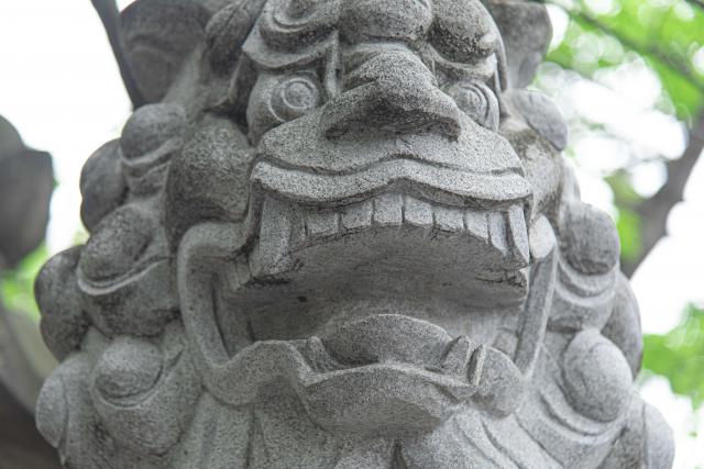 手稲神社の狛犬