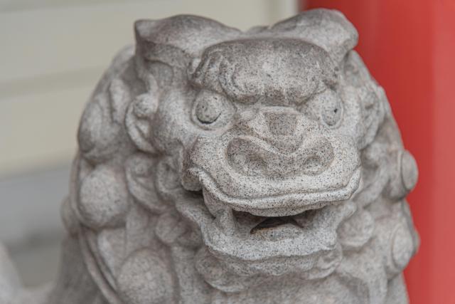発寒神社の狛犬