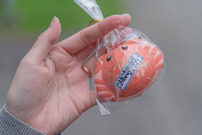 稚内・北門神社のえぞみくじは「いカニもいいみくじ」